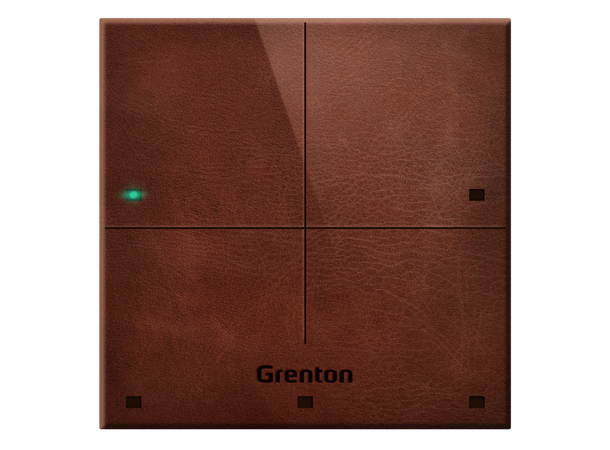 Touch Panel, 4B, TF-bus - mørkt lær Grenton