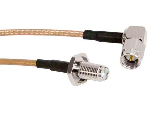 Adapterkabel SMA-HAN/SMA-HUN 50cm kabel