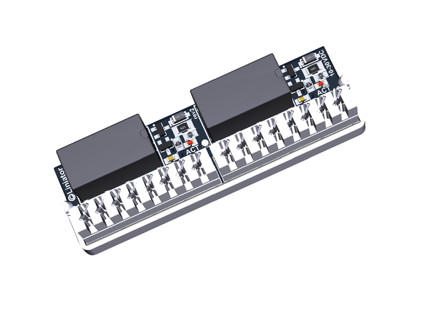 Relémodul 2x2, 10-30VDC, LSA terminaler