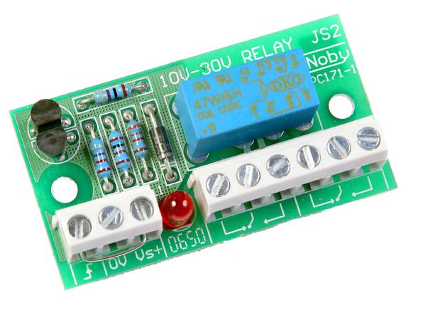 Transistor relékort LED 12/24V