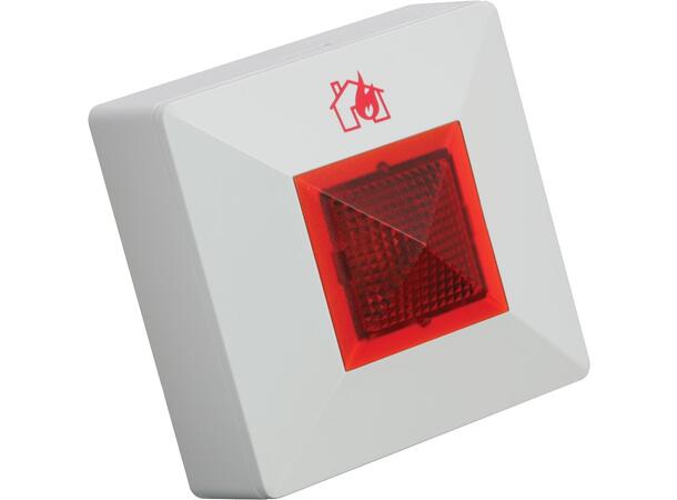 Indikator med rød LED - 3-20Vdc, 6mA